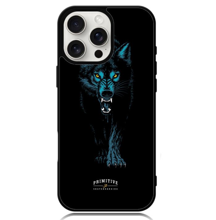 primitive apparel Logo wolf Z4933 iPhone 16 Pro Case