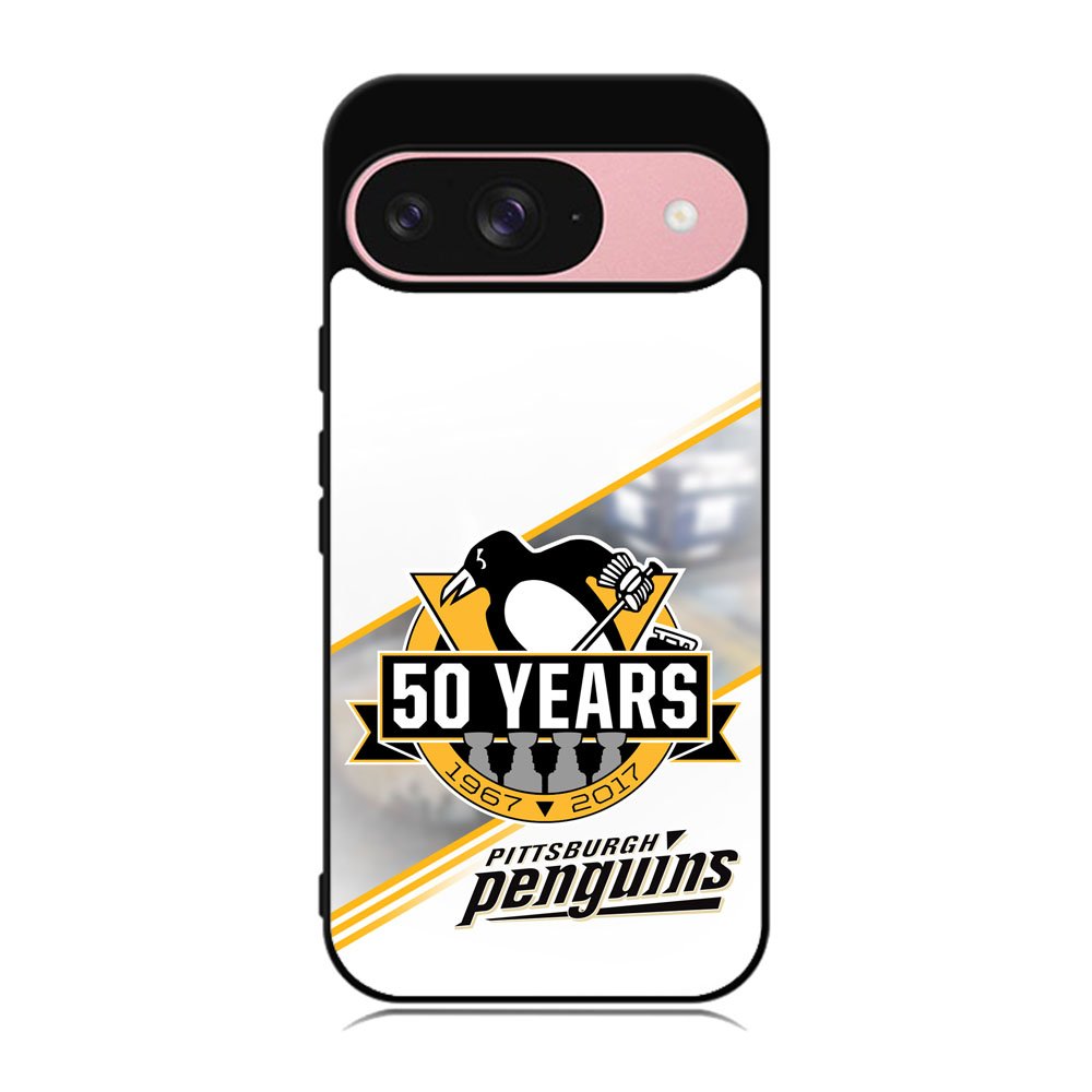 Pittsburgh Penguins logo 50 Years Case Google Pixel 9 BC1456