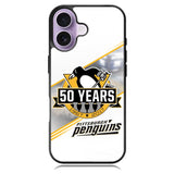 Pittsburgh Penguins logo 50 Years iPhone 17 Case BC1456