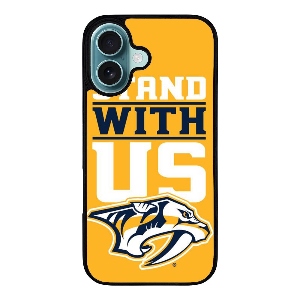 nashville predators stand with us Case iPhone 16 Plus BC1459