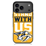 nashville predators stand with us iPhone 17 Pro Max Case BC1459