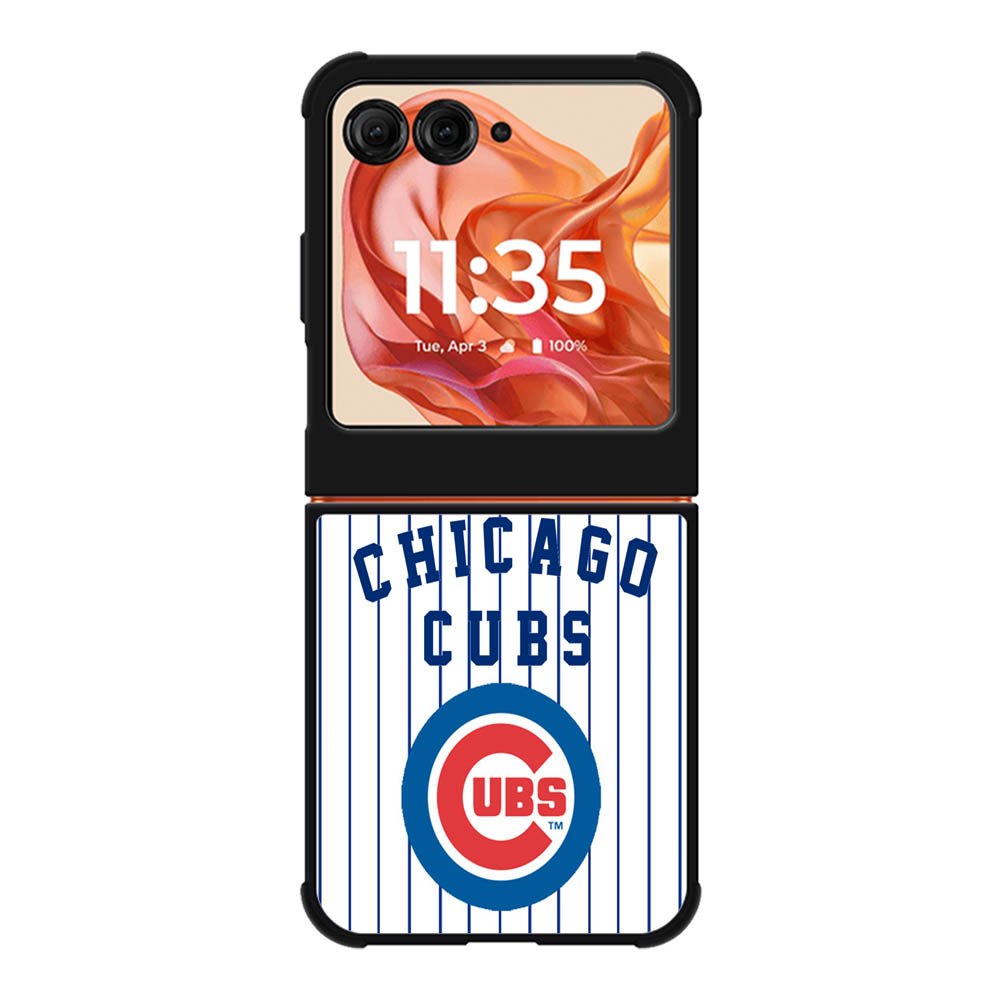 Chicago Cubs logo Motorola Moto Razr 2025/2024 , Moto Razr 60/50 Case BC1462