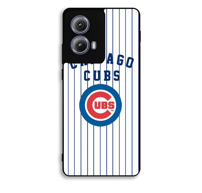 Chicago Cubs logo Motorola Moto Edge 2024 Case BC1462