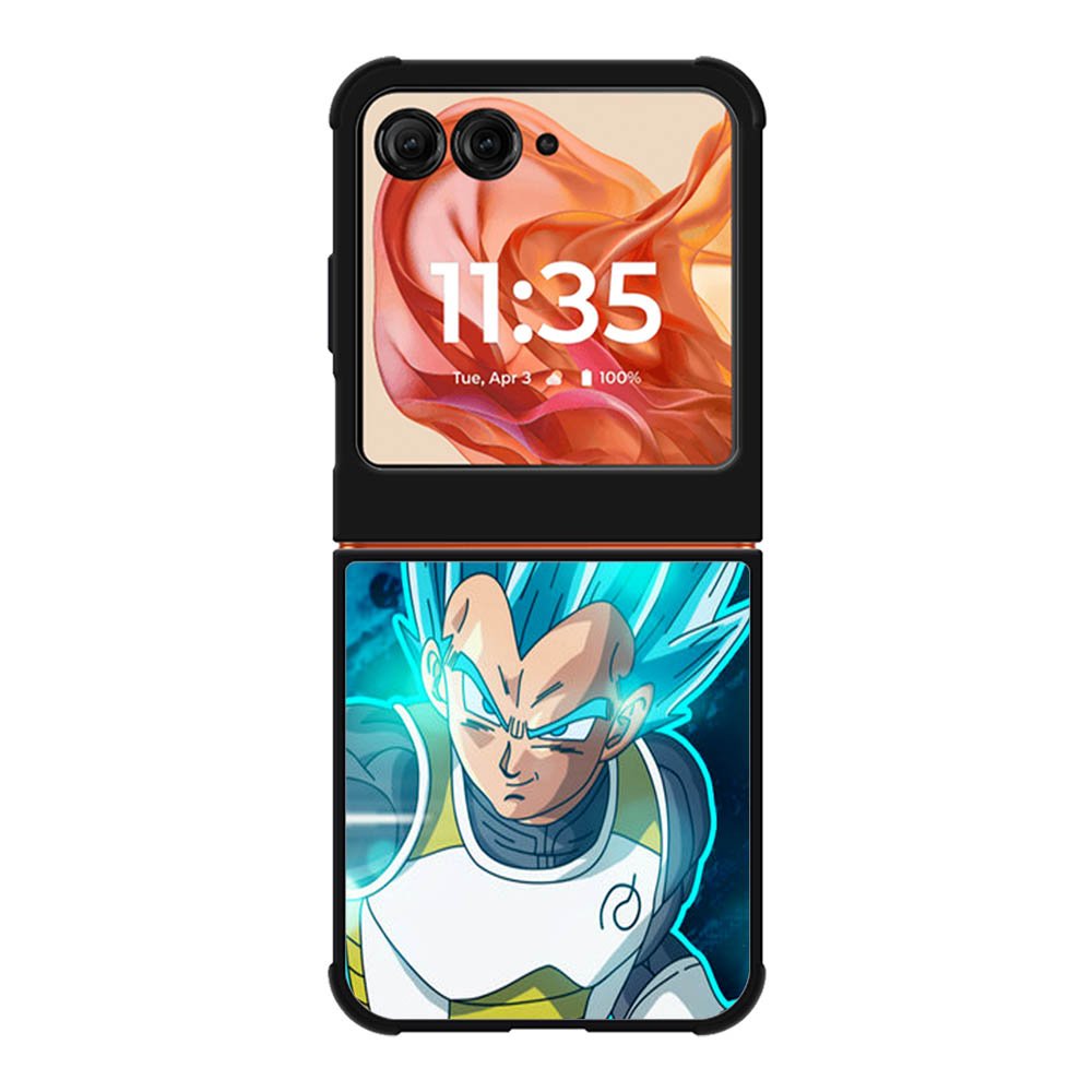 vegeta super saiyan god blue Motorola Moto Razr 2025/2024 , Moto Razr 60/50 Case BC1467