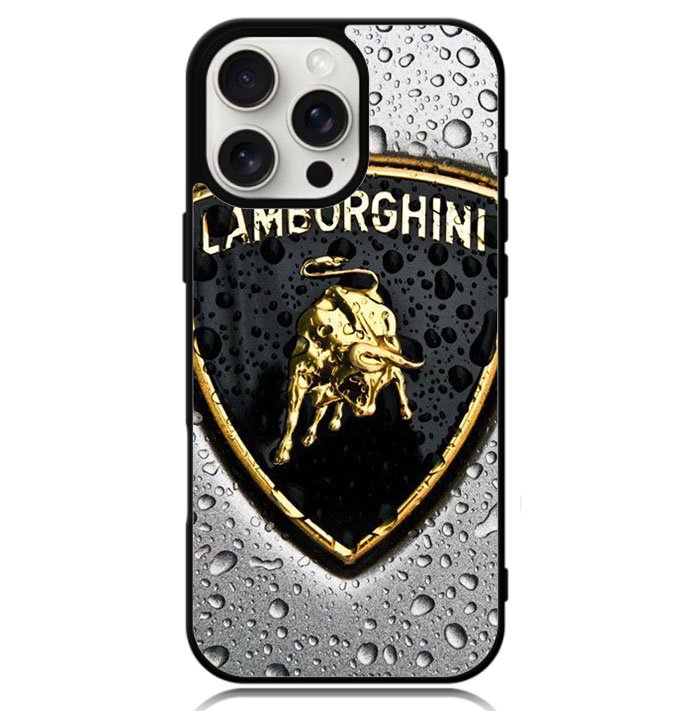 lamborghini Logo Z5055 iPhone 16 Pro Max Case