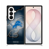 detroit lions nfl team logo Samsung Galaxy Z Fold 8 Ultra Case BC1476
