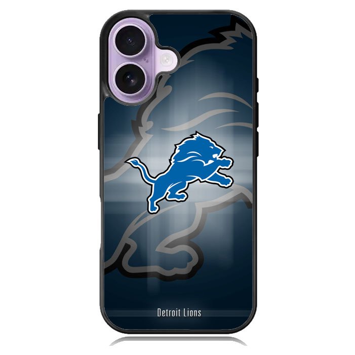 detroit lions nfl team logo iPhone 17 Case BC1476