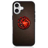 House Targaryen Logo Carbon Z5189 iPhone 16 Case