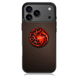 House Targaryen Logo Carbon Z5189 iPhone 18 Pro Max Case