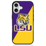 LSU Tigers Logo Case iPhone 16 BC1480