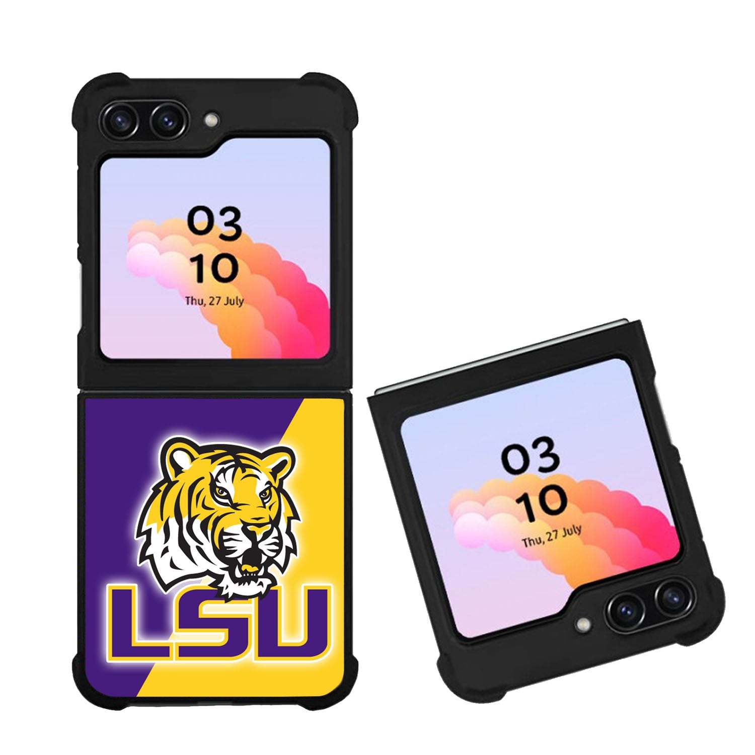LSU Tigers Logo Case Samsung Galaxy Z Flip 5 5G BC1480