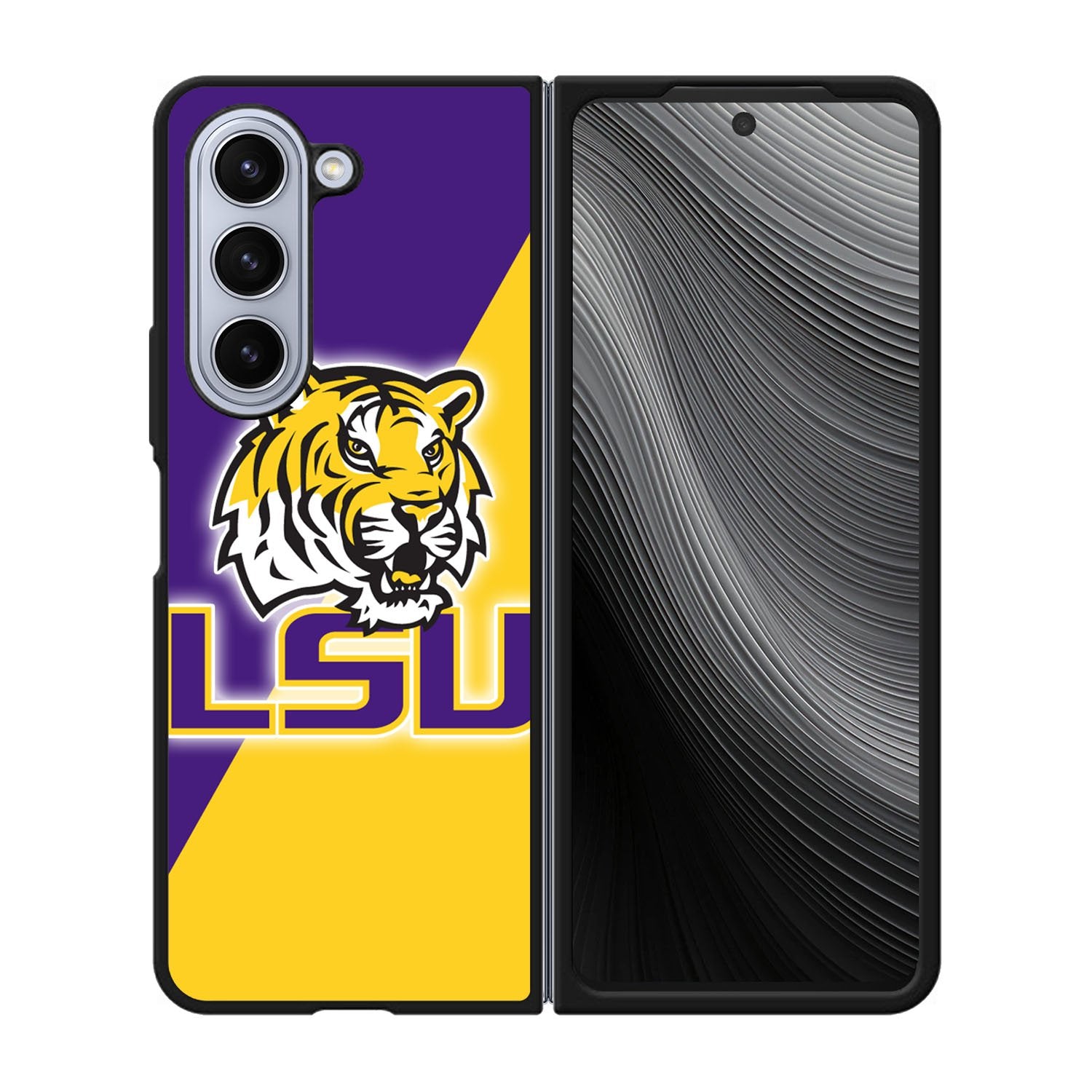 LSU Tigers Logo Case Samsung Galaxy z Fold 5 5G BC1480