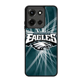 Philadelphia Eagles NFL Logo Motorola Moto G 5G 2025 Case FE7241