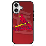 St Louis Cardinals Case iPhone 16 BC1488