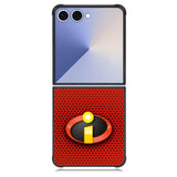 The Incredibles 2 Logo Red Carbon Samsung Galaxy Z Flip 7 Case BC1492