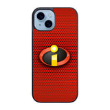 The Incredibles 2 Logo Red Carbon Case iPhone 15 Plus BC1492