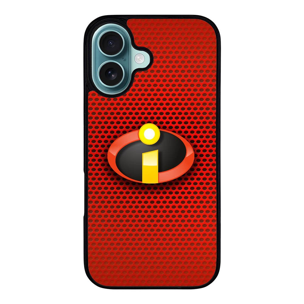 The Incredibles 2 Logo Red Carbon Case iPhone 16 Plus BC1492