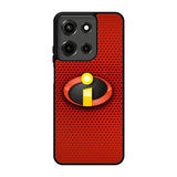 The Incredibles 2 Logo Red Carbon Motorola Moto G 5G 2025 Case BC1492