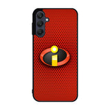 The Incredibles 2 Logo Red Carbon Samsung Galaxy A25 5G Case BC1492