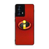 The Incredibles 2 Logo Red Carbon Motorola Moto G Power 5G 2024 Case BC1492