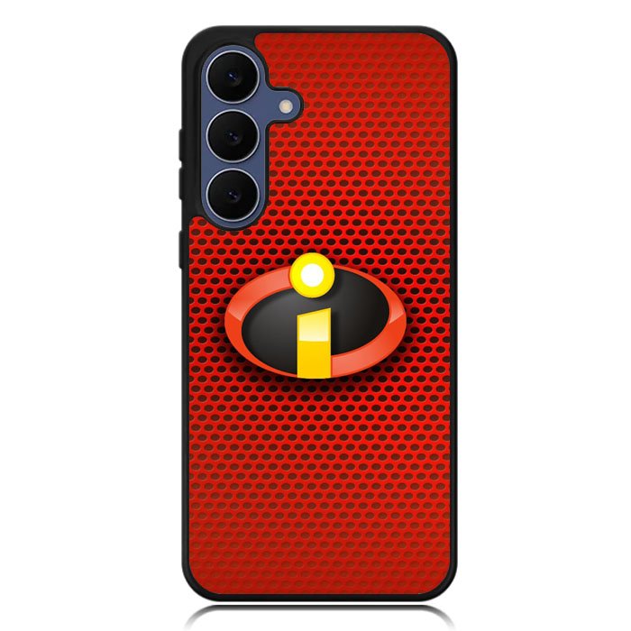 The Incredibles 2 Logo Red Carbon Samsung Galaxy S25 FE Case BC1492