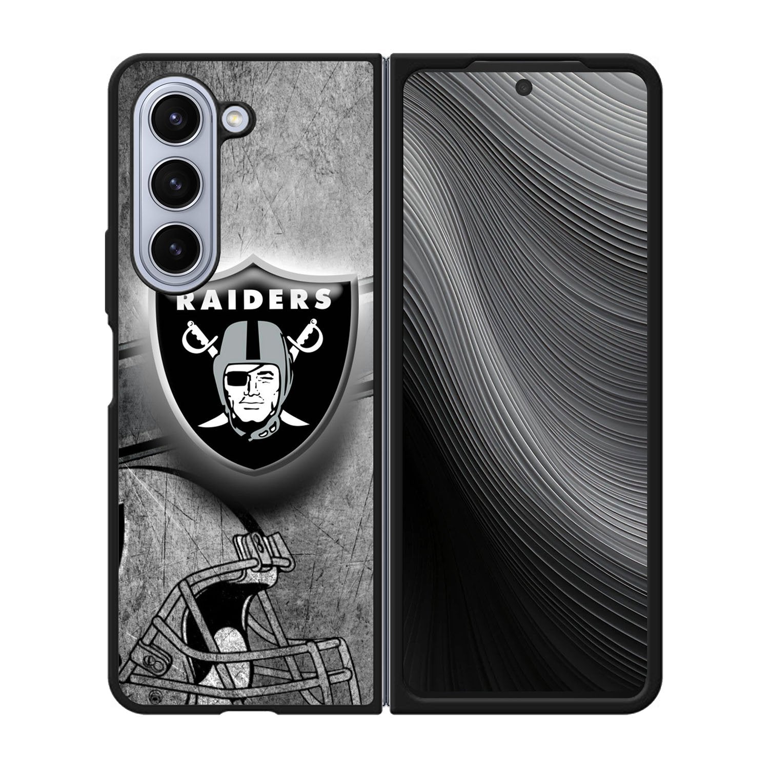 oakland raiders logo Case Samsung Galaxy z Fold 5 5G BC1494