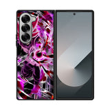 Goku Black Super Saiyan Rose Case Samsung Galaxy Z Fold 6 5G BC1495