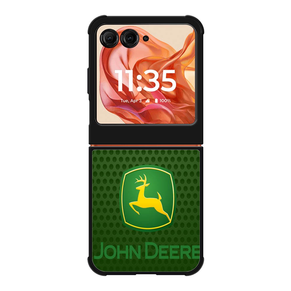 john deere logo carbon Motorola Moto Razr 2025/2024 , Moto Razr 60/50 Case BC1515