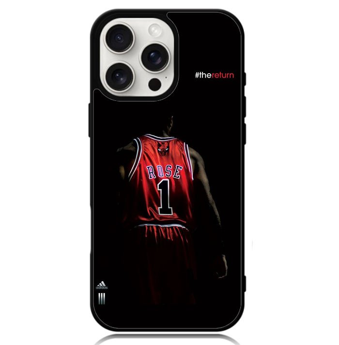 rose 1 chicago bulls Z5367 iPhone 16 Pro Max Case