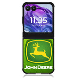 John Deere Logo 1st Motorola Moto Razr 2024 , Moto Razr 50 Case