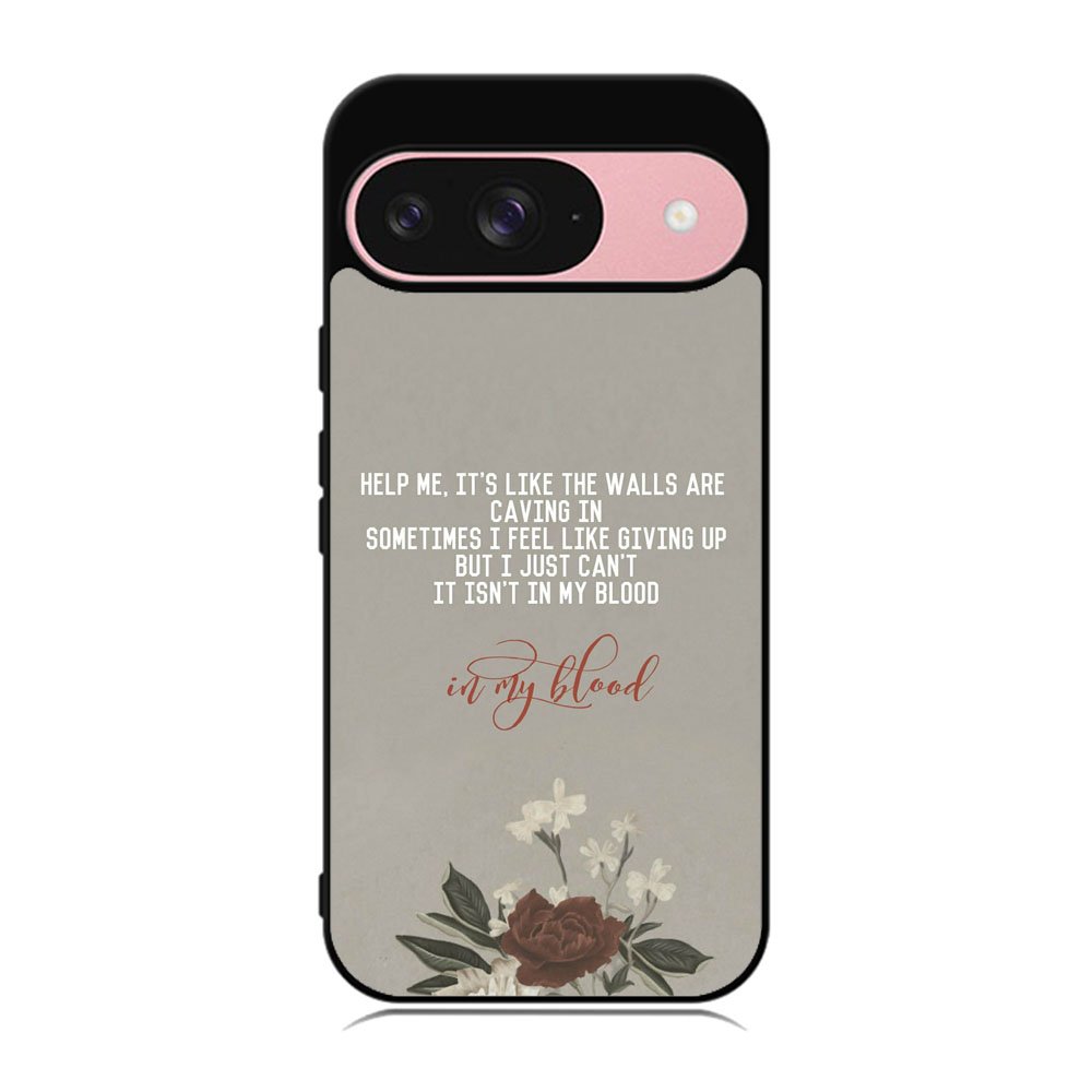 Shawn Mendes In My Blood lyrics Case Google Pixel 9 BC1510