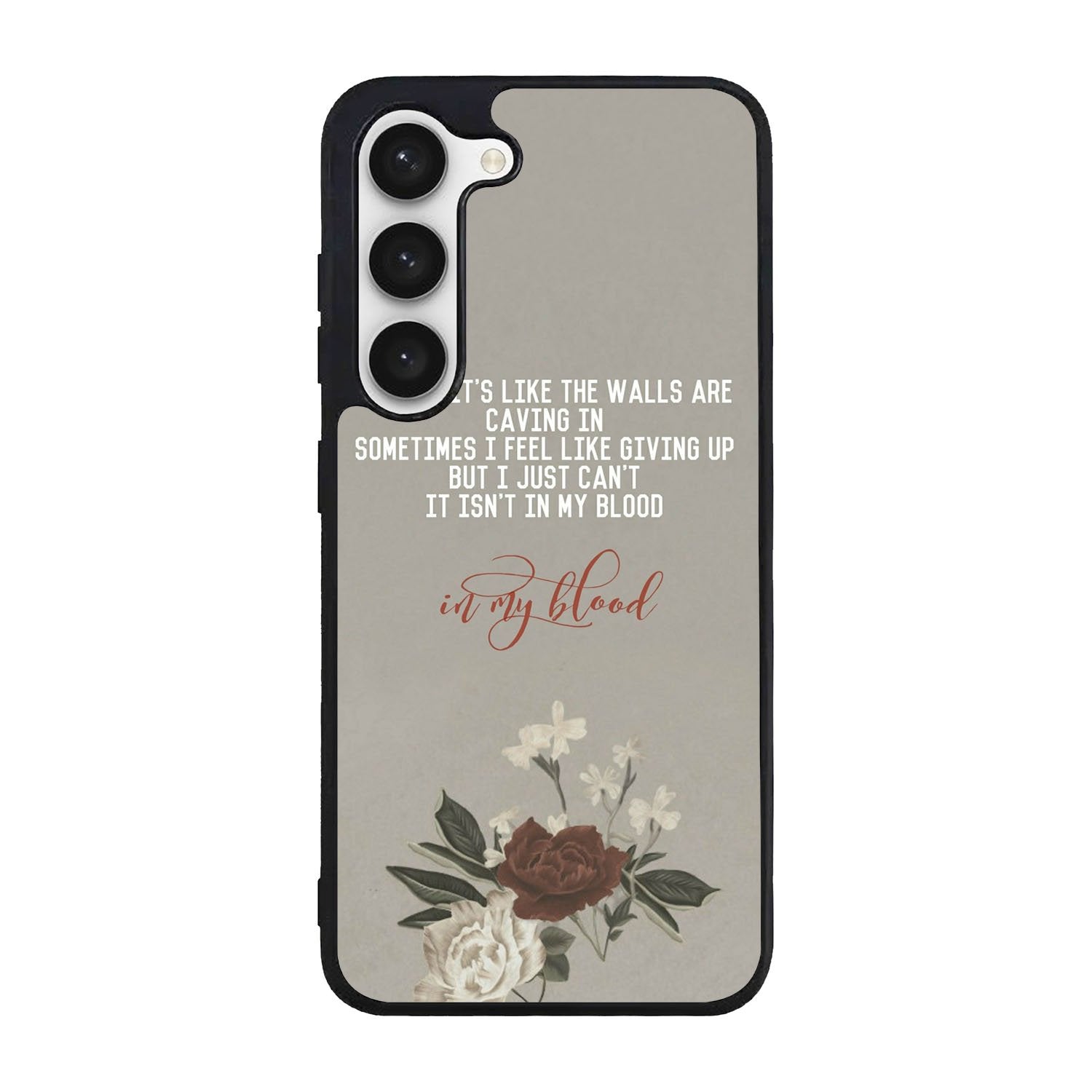Shawn Mendes In My Blood lyrics Case Samsung Galaxy S24 5G BC1510