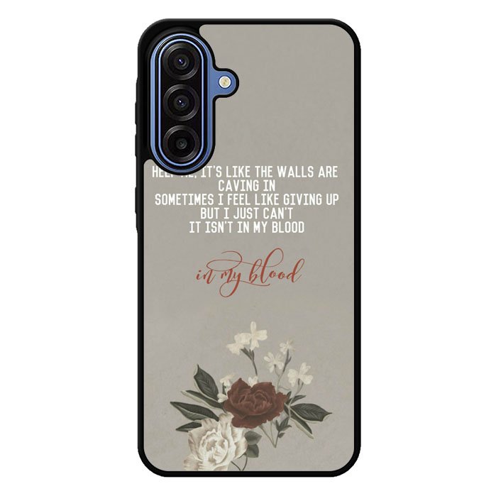 Shawn Mendes In My Blood lyrics Samsung Galaxy A17 5G Case BC1510
