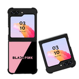 black pink logo Case Samsung Galaxy Z Flip 5 5G BC1509