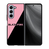 black pink logo Case Samsung Galaxy z Fold 5 5G BC1509