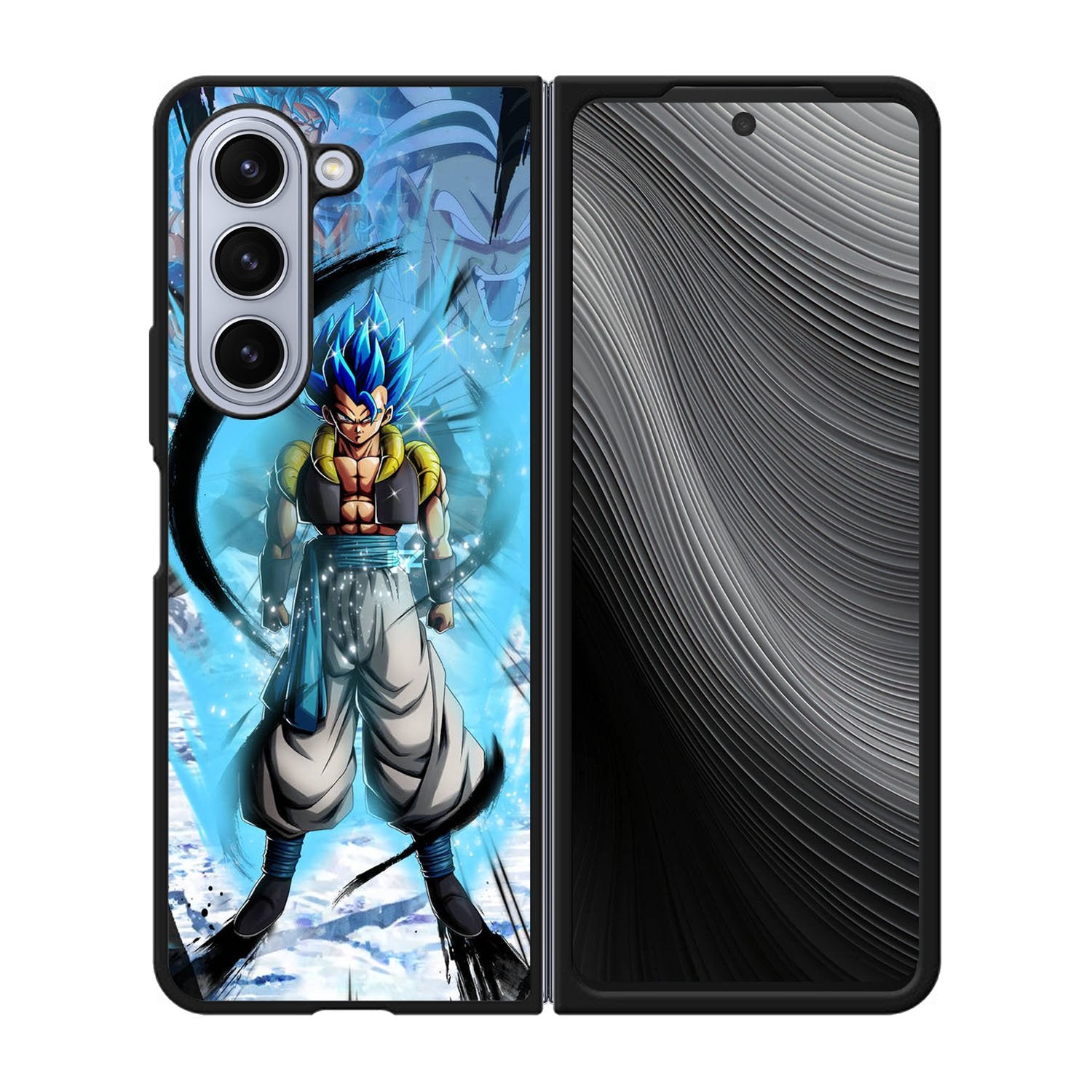 dragon ball super gogeta blue Case Samsung Galaxy z Fold 5 5G BC0965