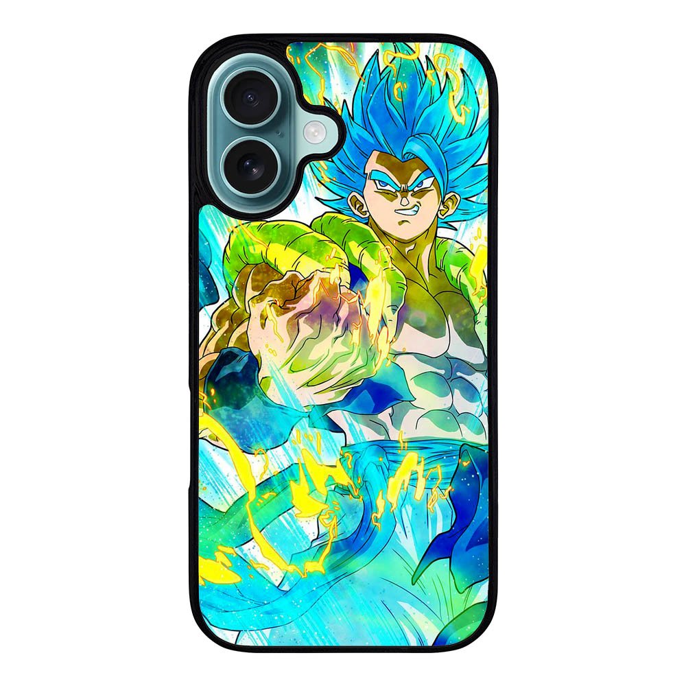 Super Saiyan Gogeta Blue Dragon Ball Super Case iPhone 16 Plus BC0966