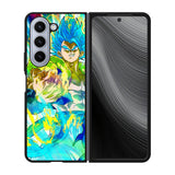 Super Saiyan Gogeta Blue Dragon Ball Super Case Samsung Galaxy z Fold 5 5G BC0966