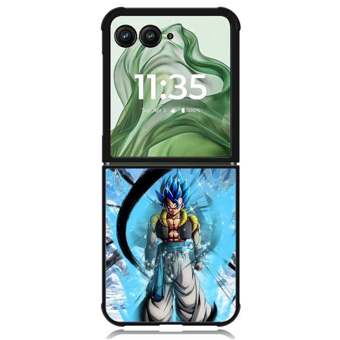 Dragon Ball super gogeta blue Z4123 Motorola Moto Razr+ Plus 2024/2025 Case, Motorola Razr 50 Ultra/50s Ultra Case