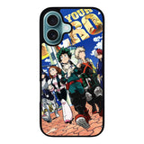 Boku no Hero Academia The Movie Case iPhone 16 Plus BC0980