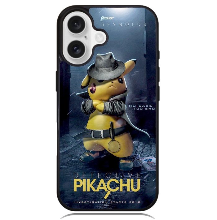 pokemon detective pikachu Case iPhone 16 BC0989