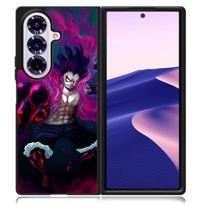 monkey d luffy gear 4 snake man paint Samsung Galaxy Z Fold 7 5G Case BC0996