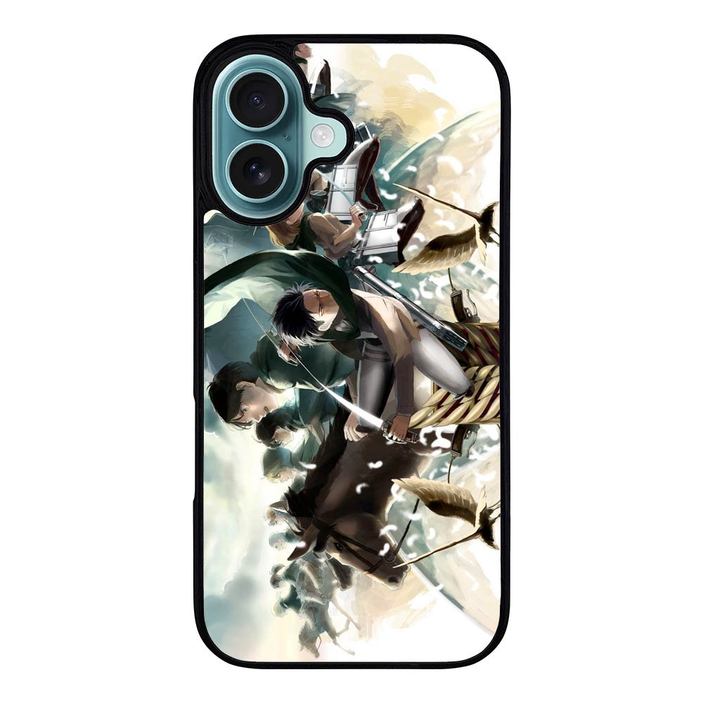 Attack On Titan Season 3 Case iPhone 16 Plus BC0997