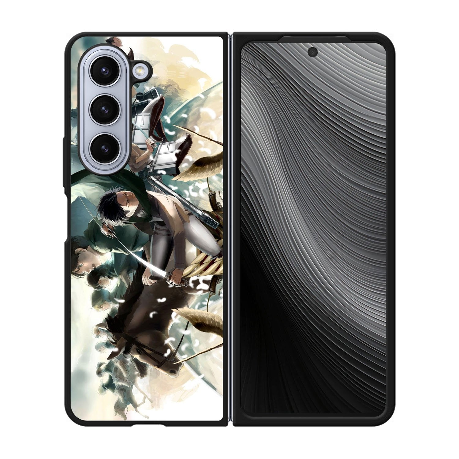 Attack On Titan Season 3 Case Samsung Galaxy z Fold 5 5G BC0997