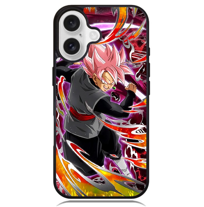 Goku Super saiyan black rose Case iPhone 16 BC1005