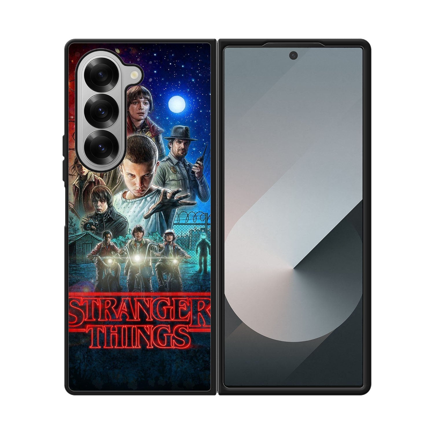 stranger things season 3 Case Samsung Galaxy Z Fold 6 5G BC1011