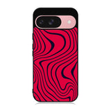 Pewdiepie red and black wavy Case Google Pixel 9 BC1021