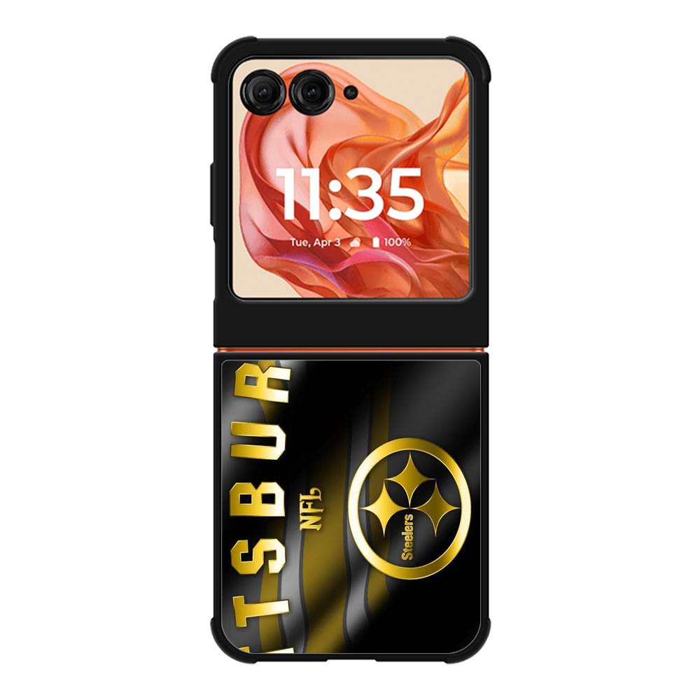 Flag Pittsburgh Steelers Motorola Moto Razr 2025/2024 , Moto Razr 60/50 Case BC1023