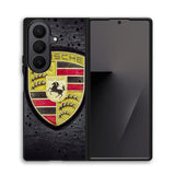 Porsche Logo Z4551 Samsung Galaxy Z Fold 7 Case