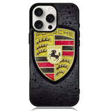 Porsche Logo Z4551 iPhone 16 Pro Case